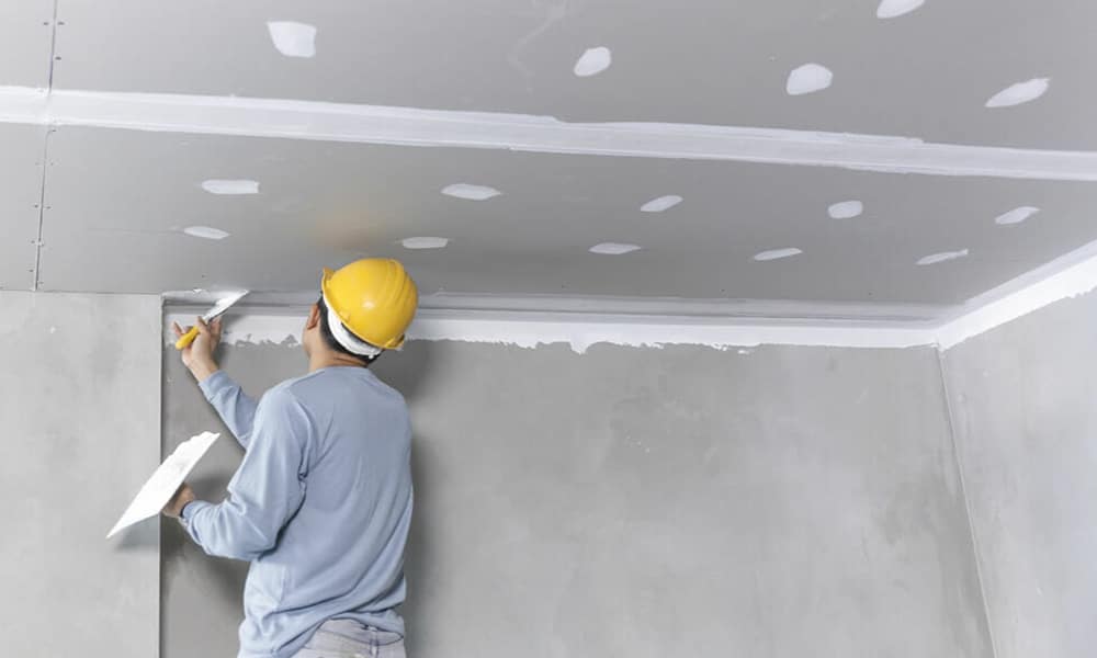 Karataş alçı sıva uygulaması